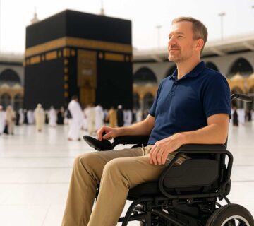 Rent a Wheelchair with Rihlat Al-Iman